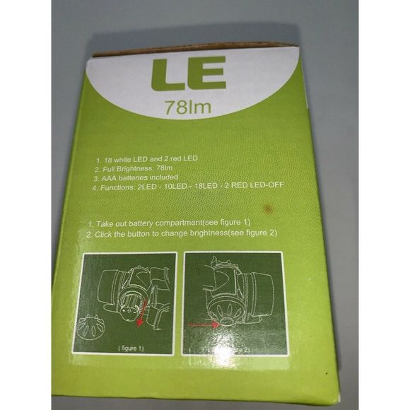 LE Super Bright LED Headlamp - Picture 7 of 8